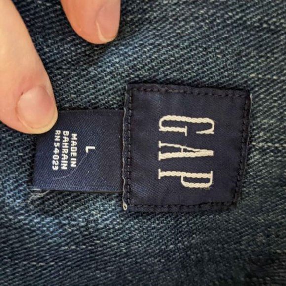 gap jean jacket women size large - Picture 2 of 3